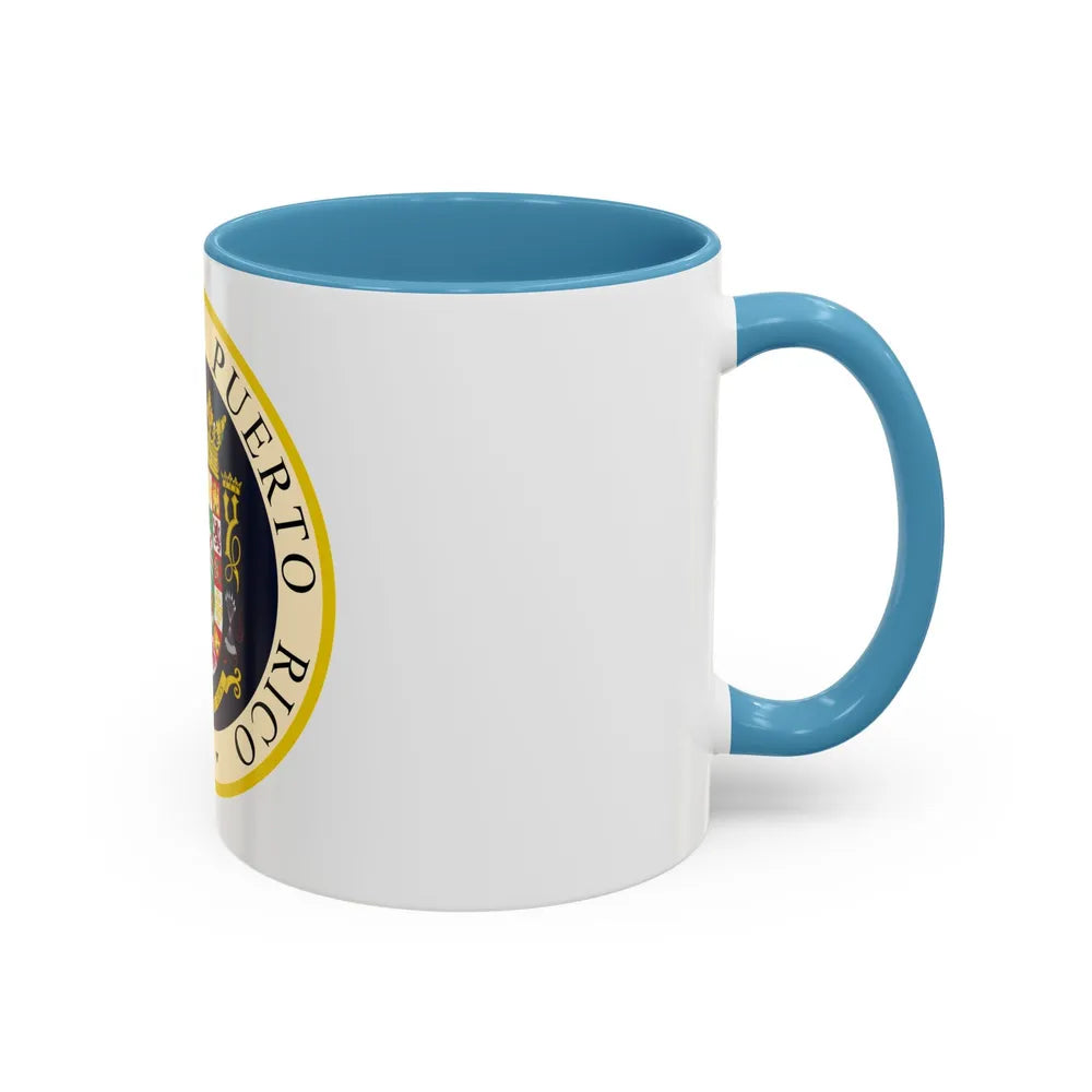Seal of the Governor of Puerto Rico - Accent Coffee Mug - Go Mug Yourself