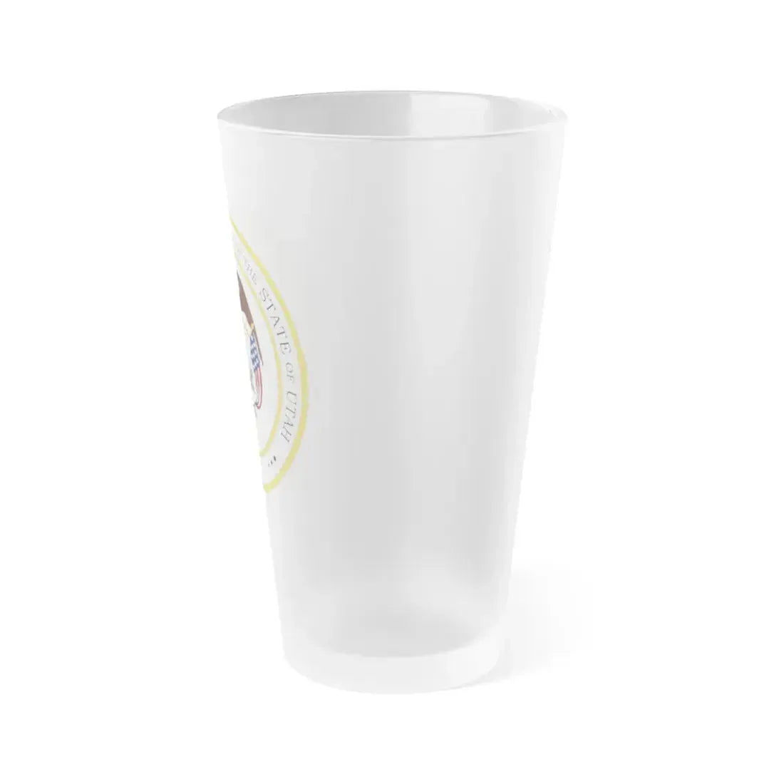 Seal of the Governor of Utah - Frosted Pint Glass 16oz - Go Mug Yourself