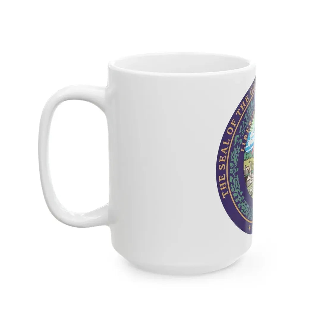 Seal of the Governor of West Virginia - White Coffee Mug - Go Mug Yourself