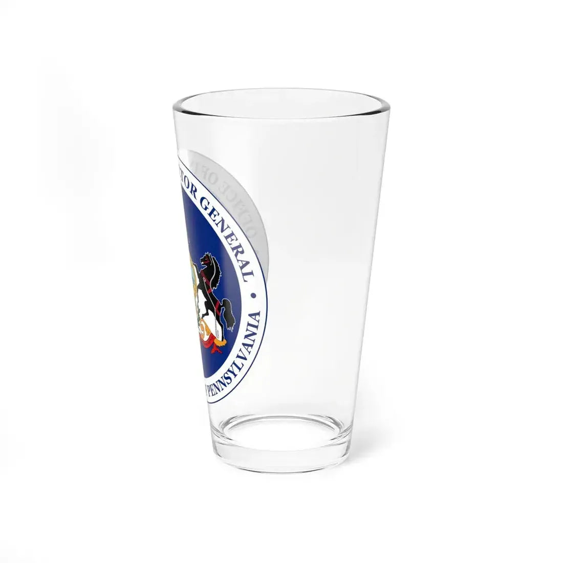 Seal of the Inspector General of Pennsylvania - Pint Glass 16oz - Go Mug Yourself
