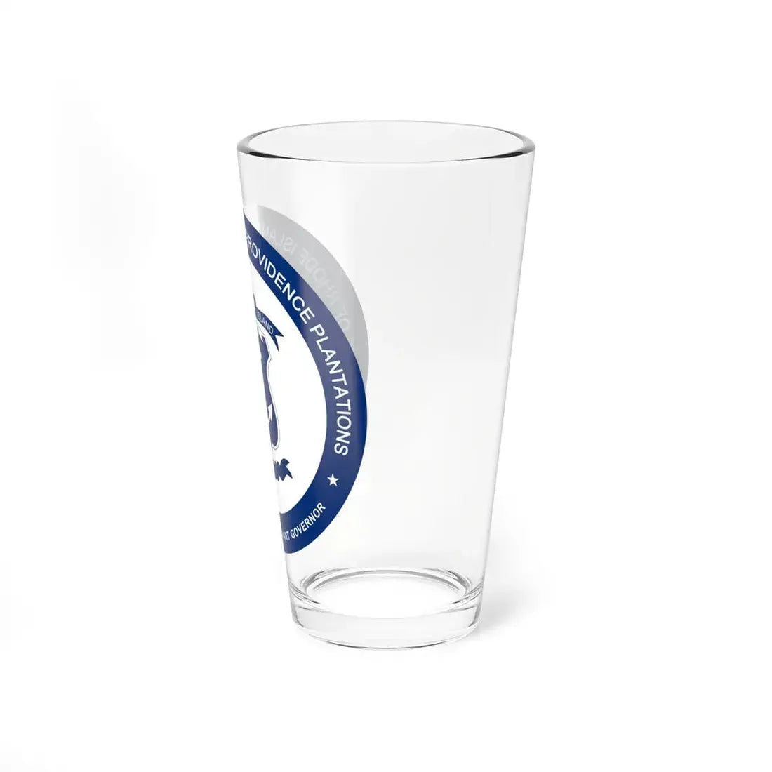Seal of the Lieutenant Governor of Rhode Island - Pint Glass 16oz - Go Mug Yourself