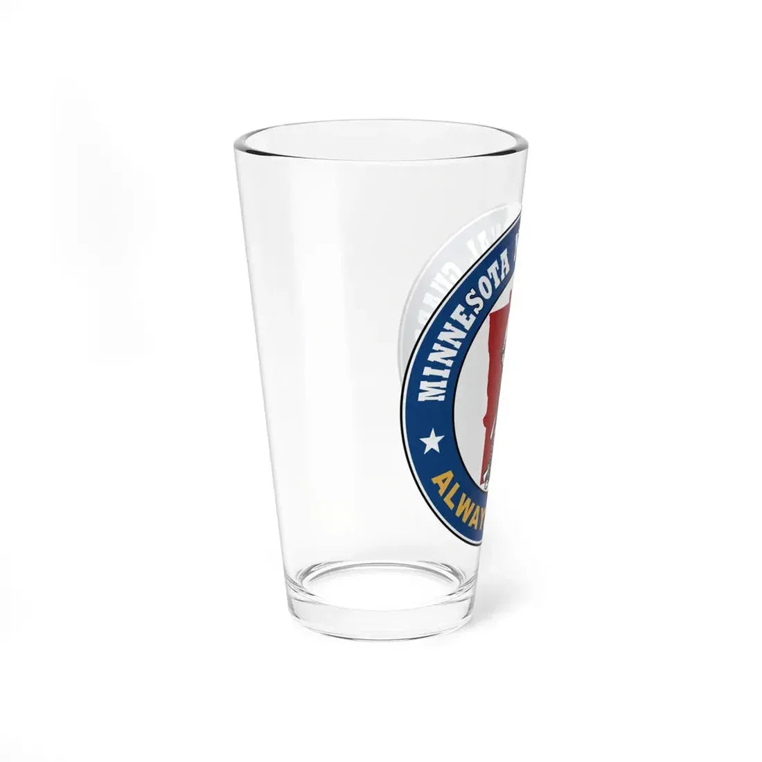 Seal of the Minnesota National Guard - Pint Glass 16oz - Go Mug Yourself