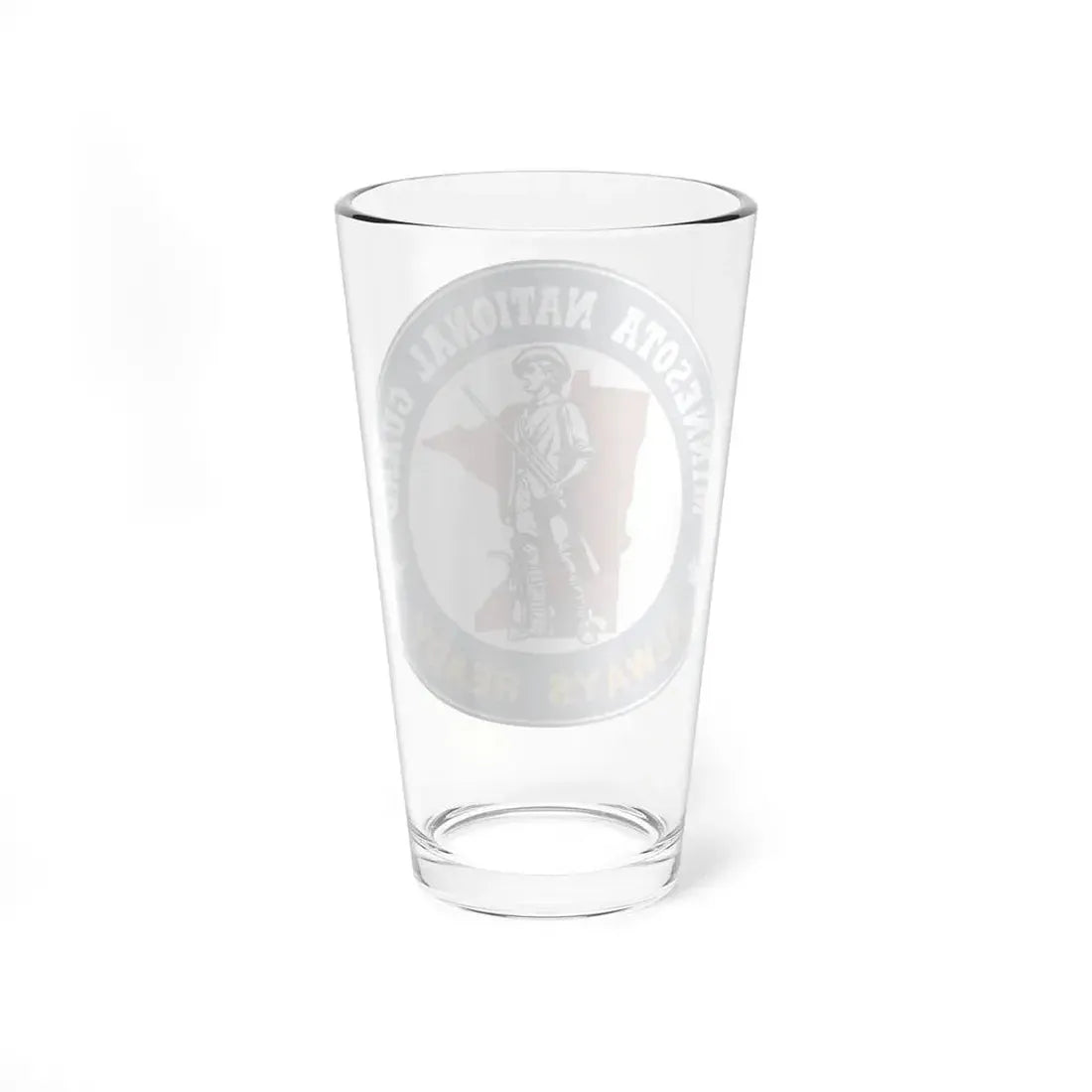 Seal of the Minnesota National Guard - Pint Glass 16oz - Go Mug Yourself