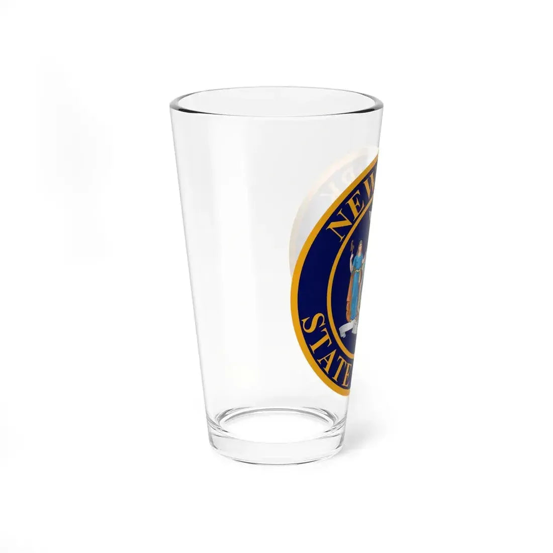 Seal of the New York State Police - Pint Glass 16oz - Go Mug Yourself