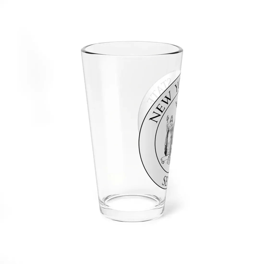Seal of the New York State Senate - Pint Glass 16oz - Go Mug Yourself