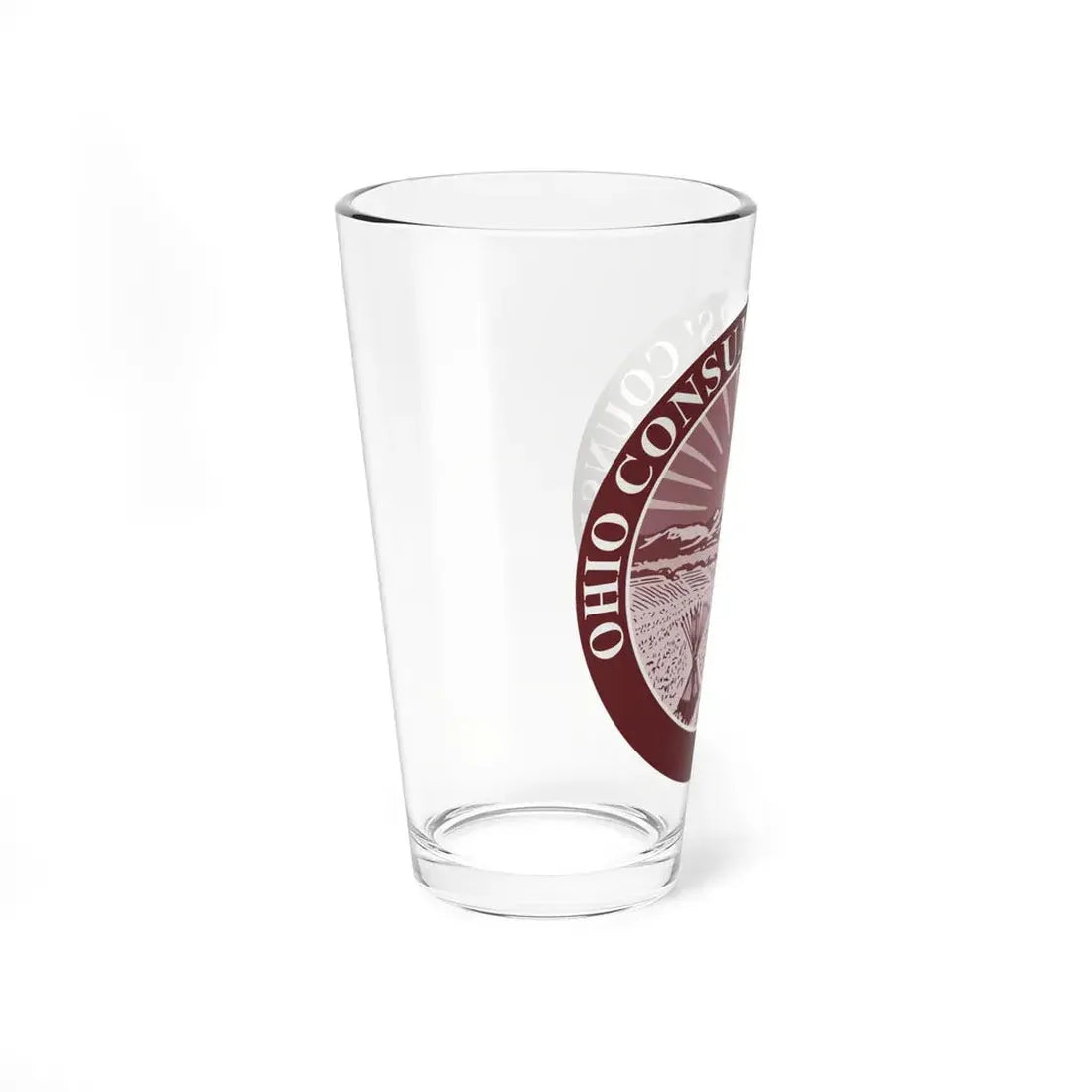 Seal of the Ohio Consumers Counsel - Pint Glass 16oz - Go Mug Yourself