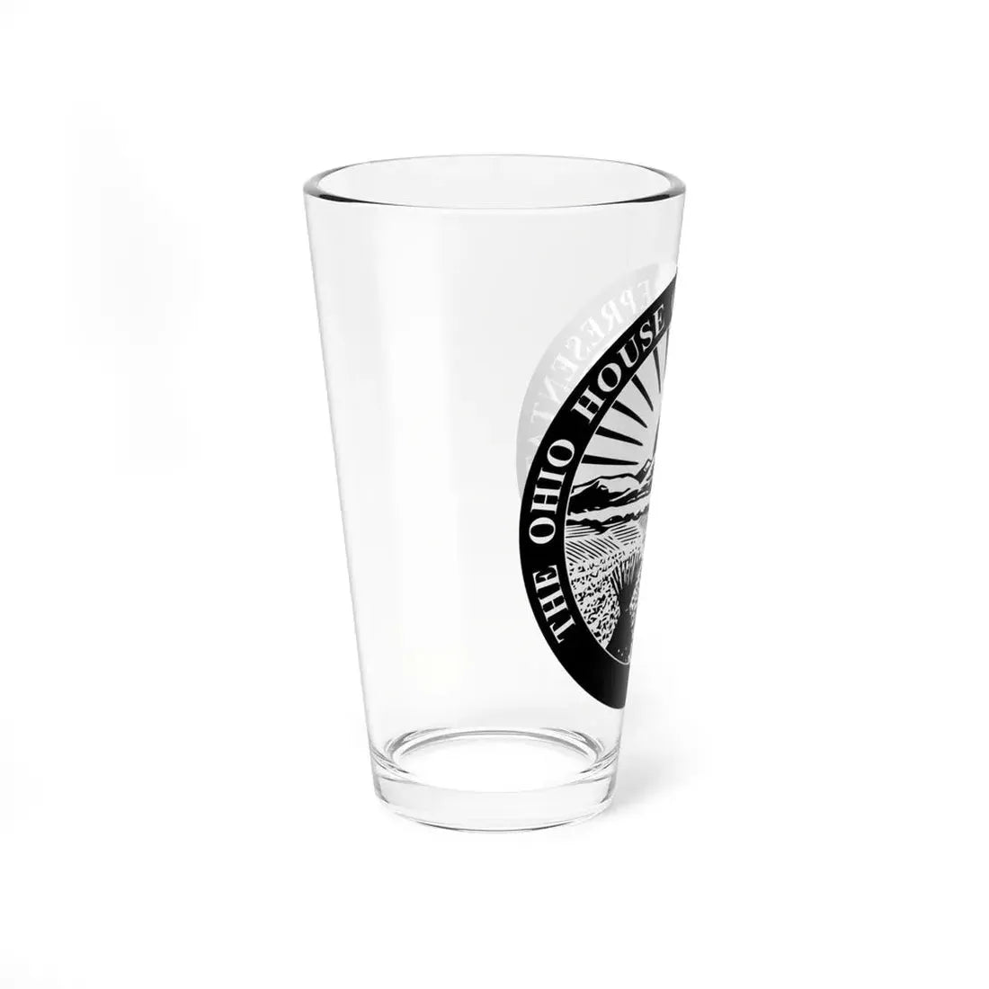 Seal of the Ohio House of Representatives - Pint Glass 16oz - Go Mug Yourself