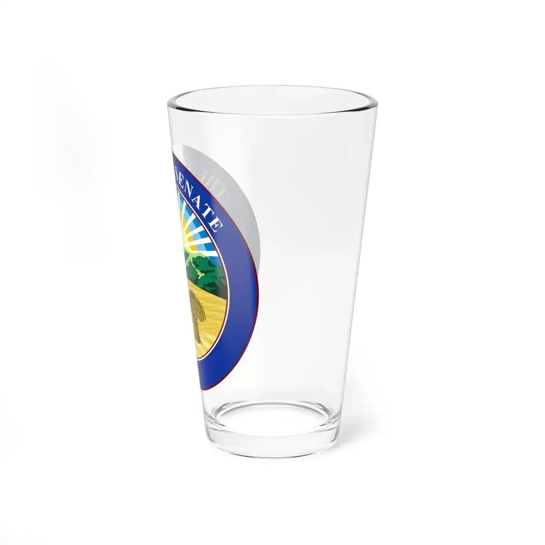 Seal of the Ohio Senate - Pint Glass 16oz - Go Mug Yourself