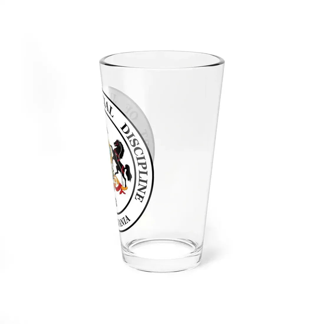 Seal of the Pennsylvania Court of Judicial Discipline - Pint Glass 16oz - Go Mug Yourself