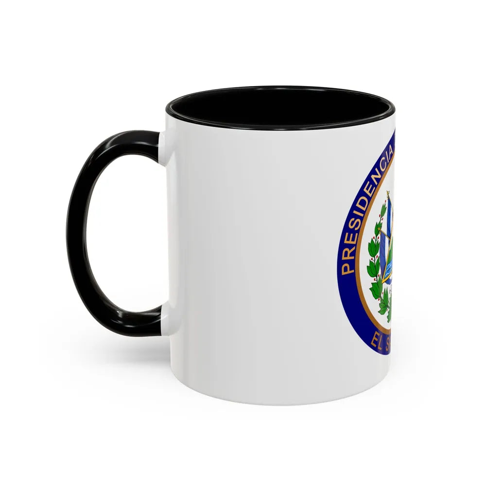 Seal of the President of El Salvador - Accent Coffee Mug - Go Mug Yourself