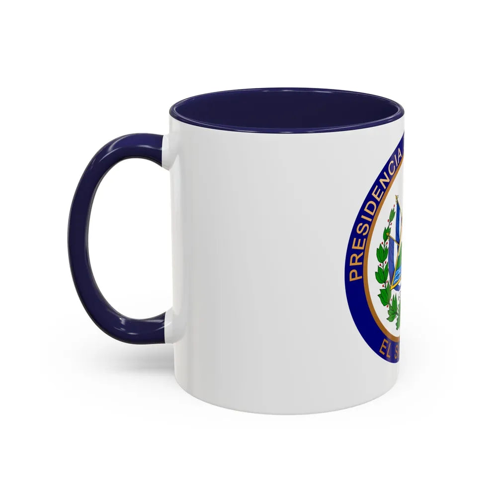 Seal of the President of El Salvador - Accent Coffee Mug - Go Mug Yourself