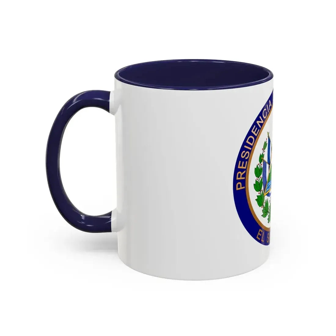 Seal of the President of El Salvador - Accent Coffee Mug - Go Mug Yourself