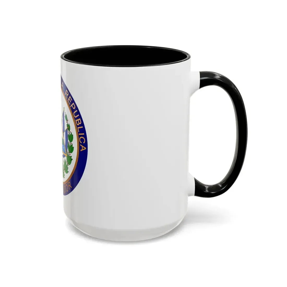 Seal of the President of El Salvador - Accent Coffee Mug - Go Mug Yourself