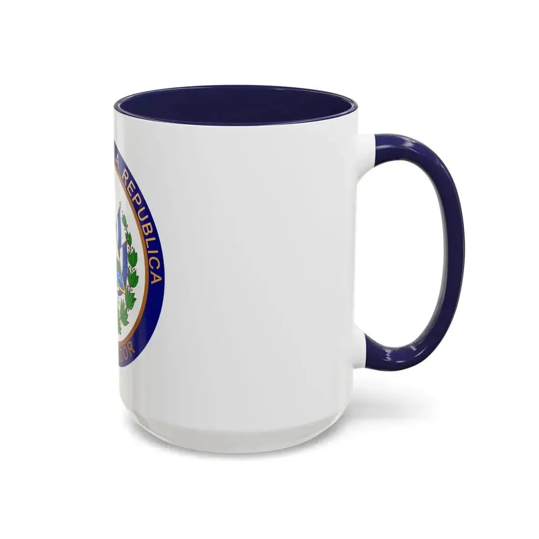 Seal of the President of El Salvador - Accent Coffee Mug - Go Mug Yourself