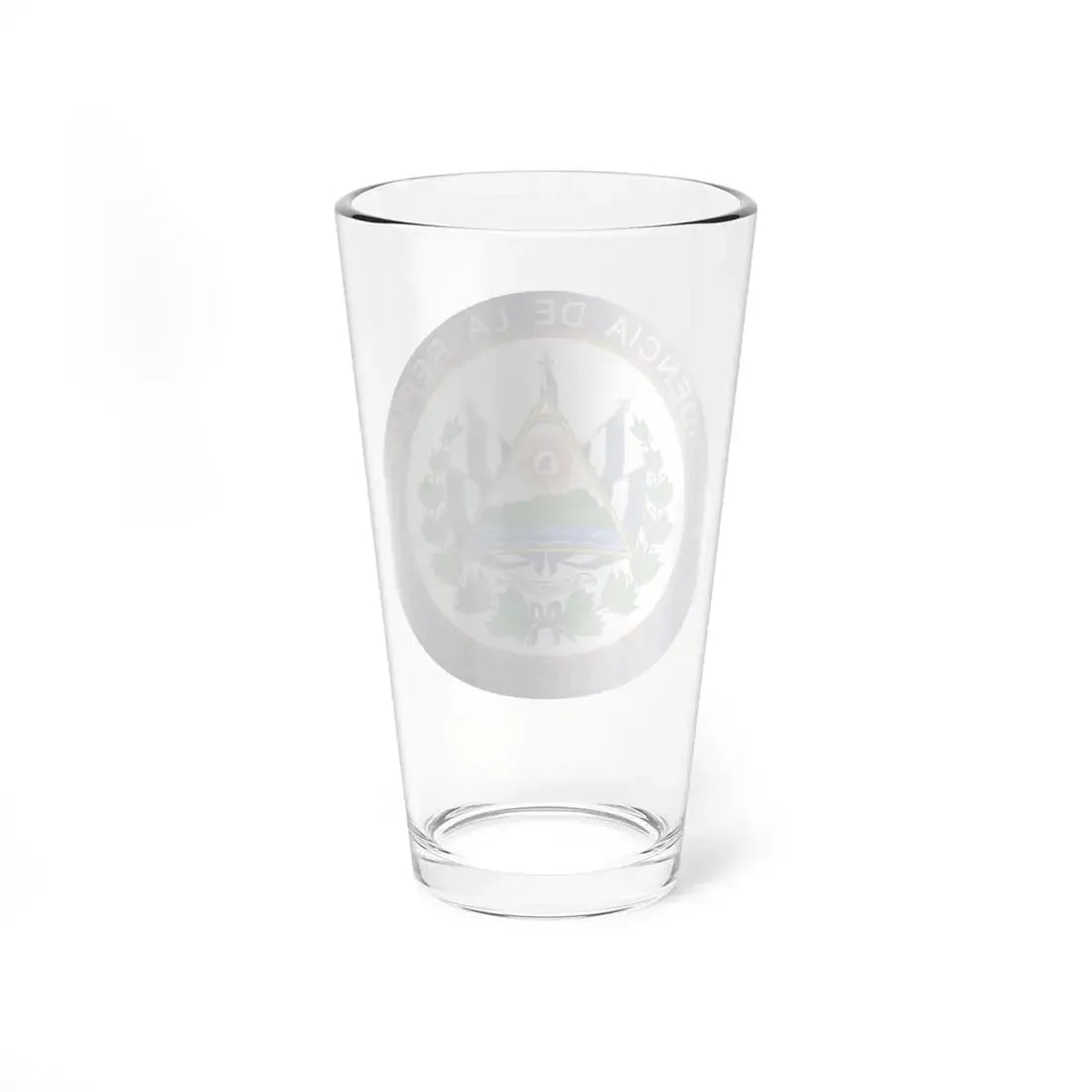 Seal of the President of El Salvador - Pint Glass 16oz - Go Mug Yourself