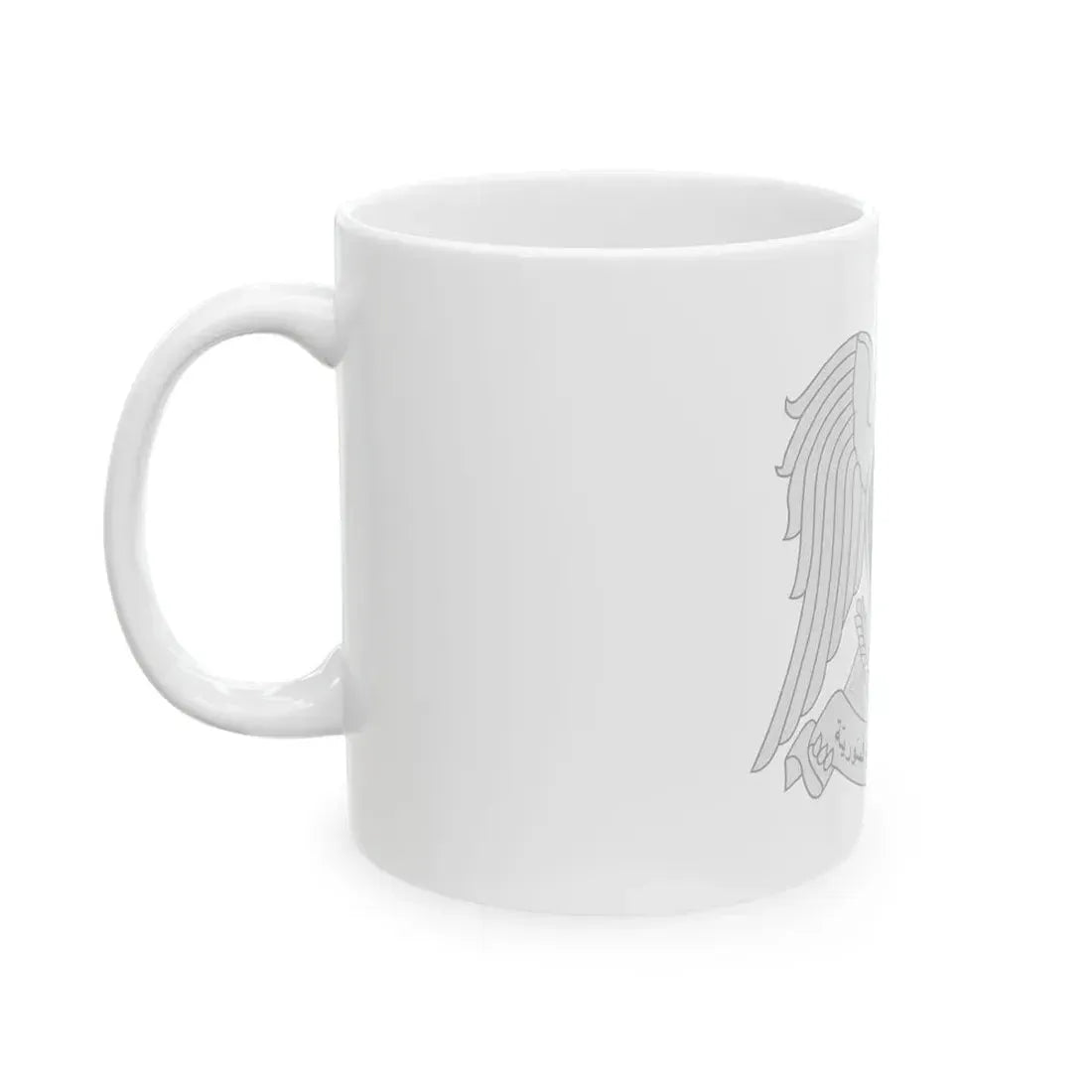 Seal of the President of Syria - White Coffee Mug - Go Mug Yourself