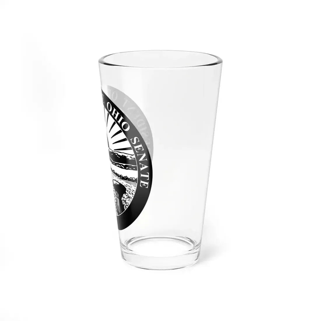 Seal of the President of the Ohio Senate - Pint Glass 16oz - Go Mug Yourself