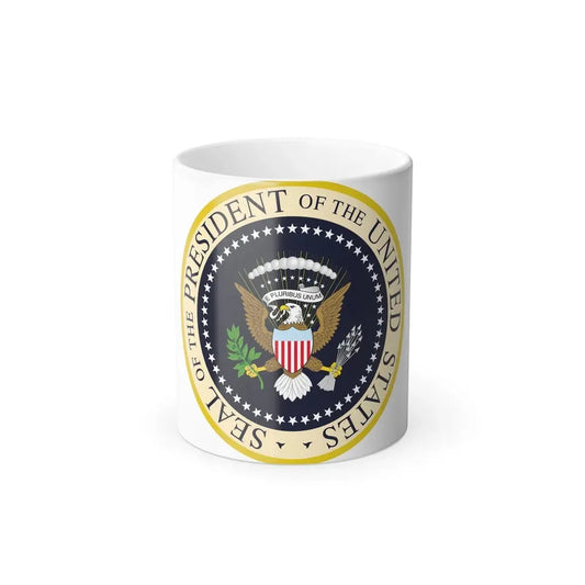 Seal of the President of the United States - Color Changing Coffee Mug 11oz - Go Mug Yourself