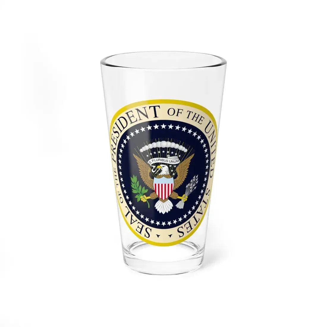 Seal of the President of the United States - Pint Glass 16oz 16oz - Go Mug Yourself