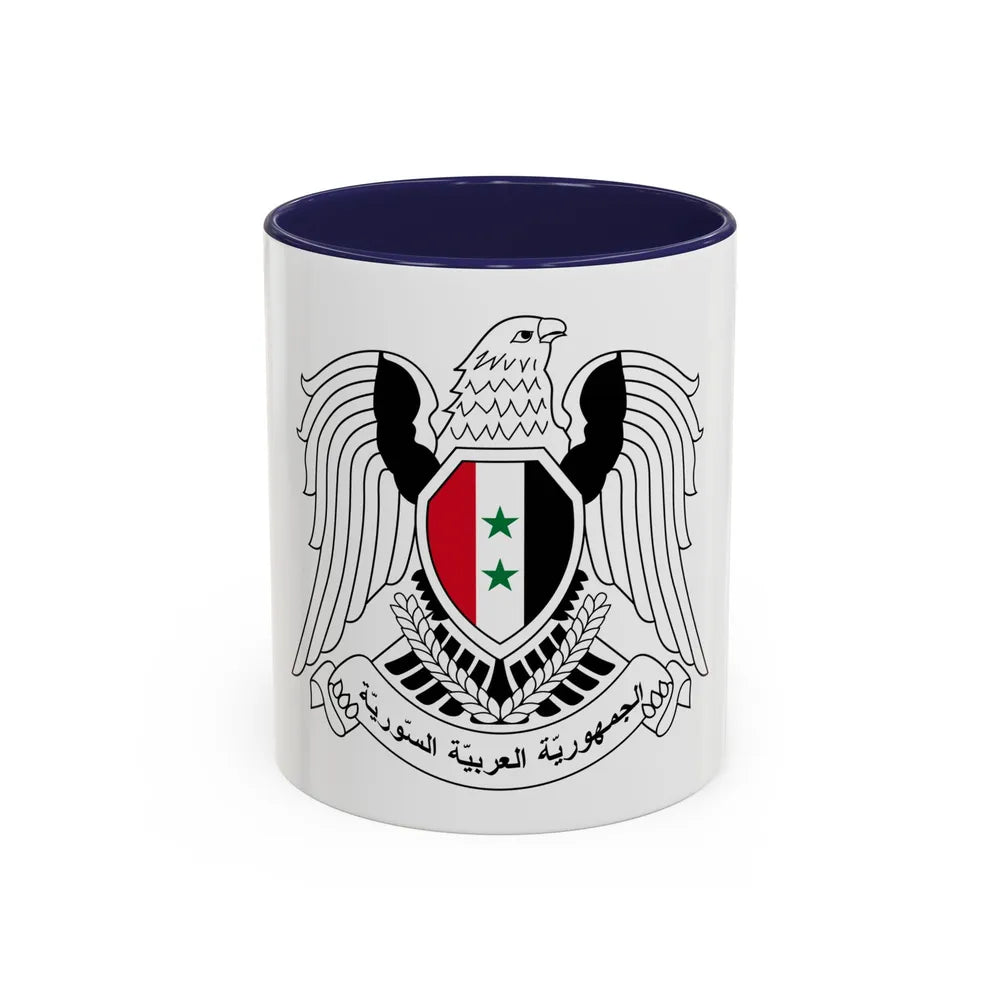 Seal of the Prime Minister of Syria - Accent Coffee Mug 11oz Navy - Go Mug Yourself
