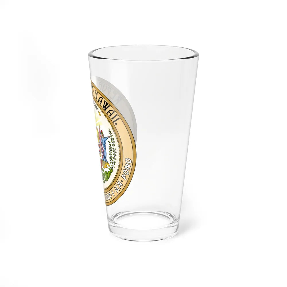 Seal of the Republic of Hawaii - Pint Glass 16oz-Go Mug Yourself