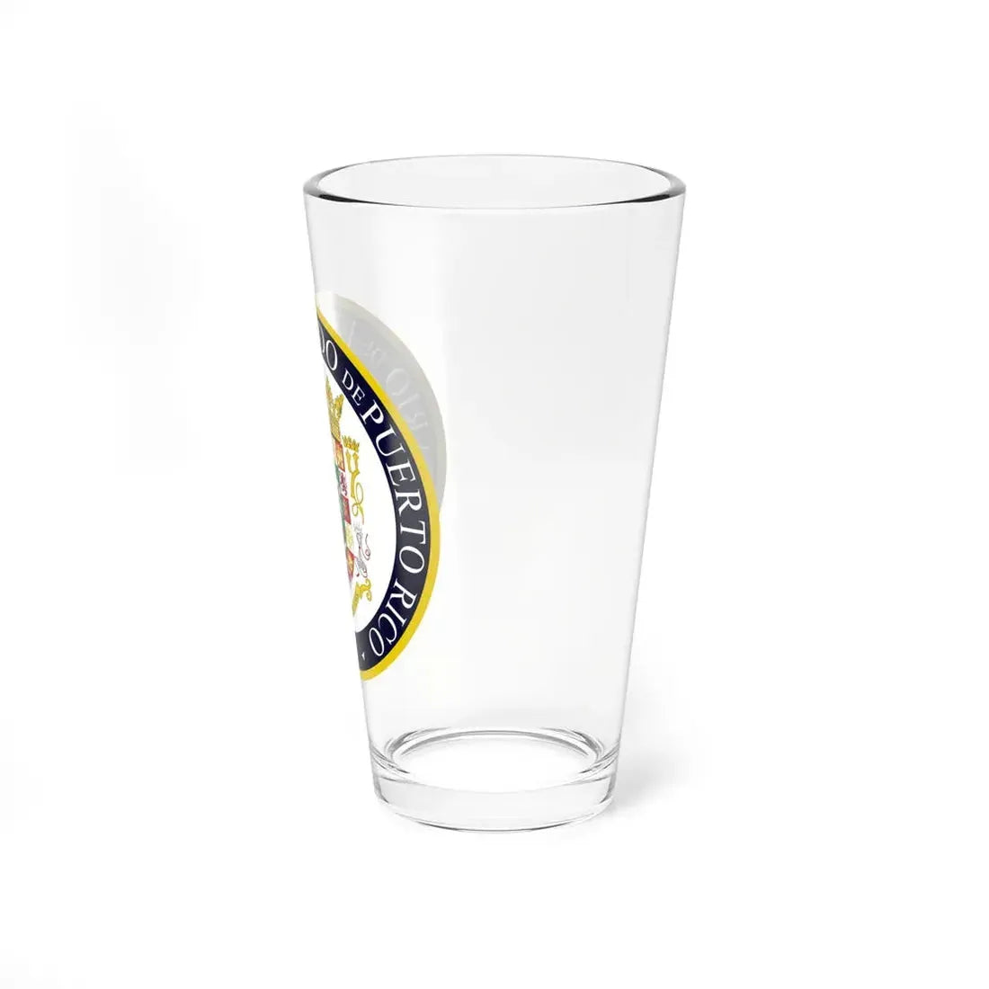 Seal of the Secretary of State of Puerto Rico - Pint Glass 16oz - Go Mug Yourself