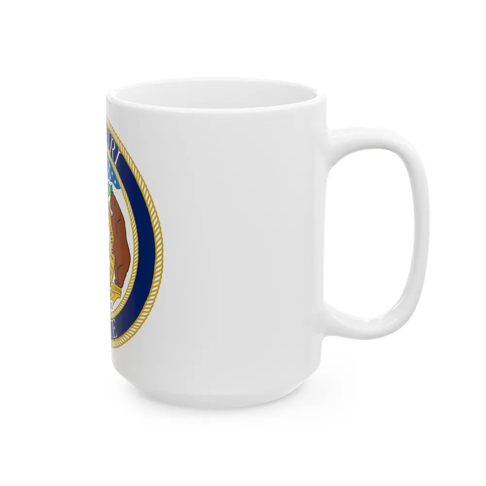 Seal of the Senate of Missouri - White Coffee Mug-Go Mug Yourself