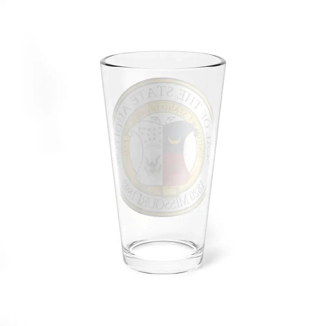 Seal of the State Auditor of Missouri - Pint Glass 16oz - Go Mug Yourself