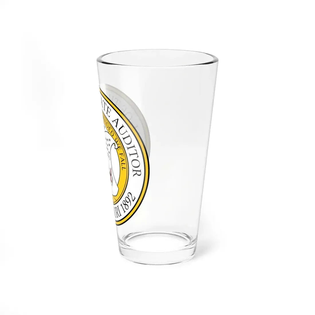 Seal of the State Auditor of Missouri - Pint Glass 16oz - Go Mug Yourself
