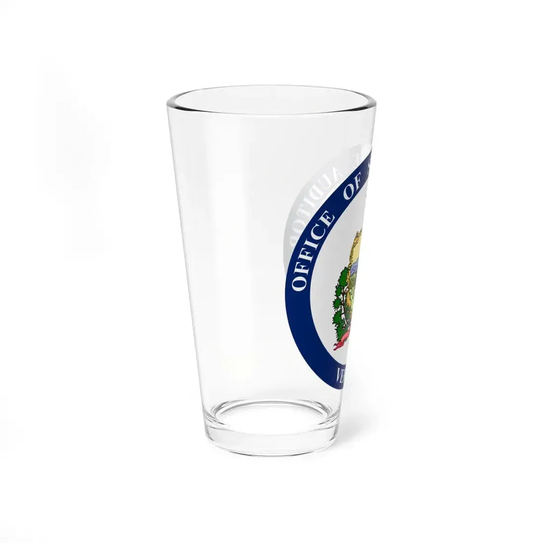 Seal of the State Auditor of Vermont - Pint Glass 16oz - Go Mug Yourself