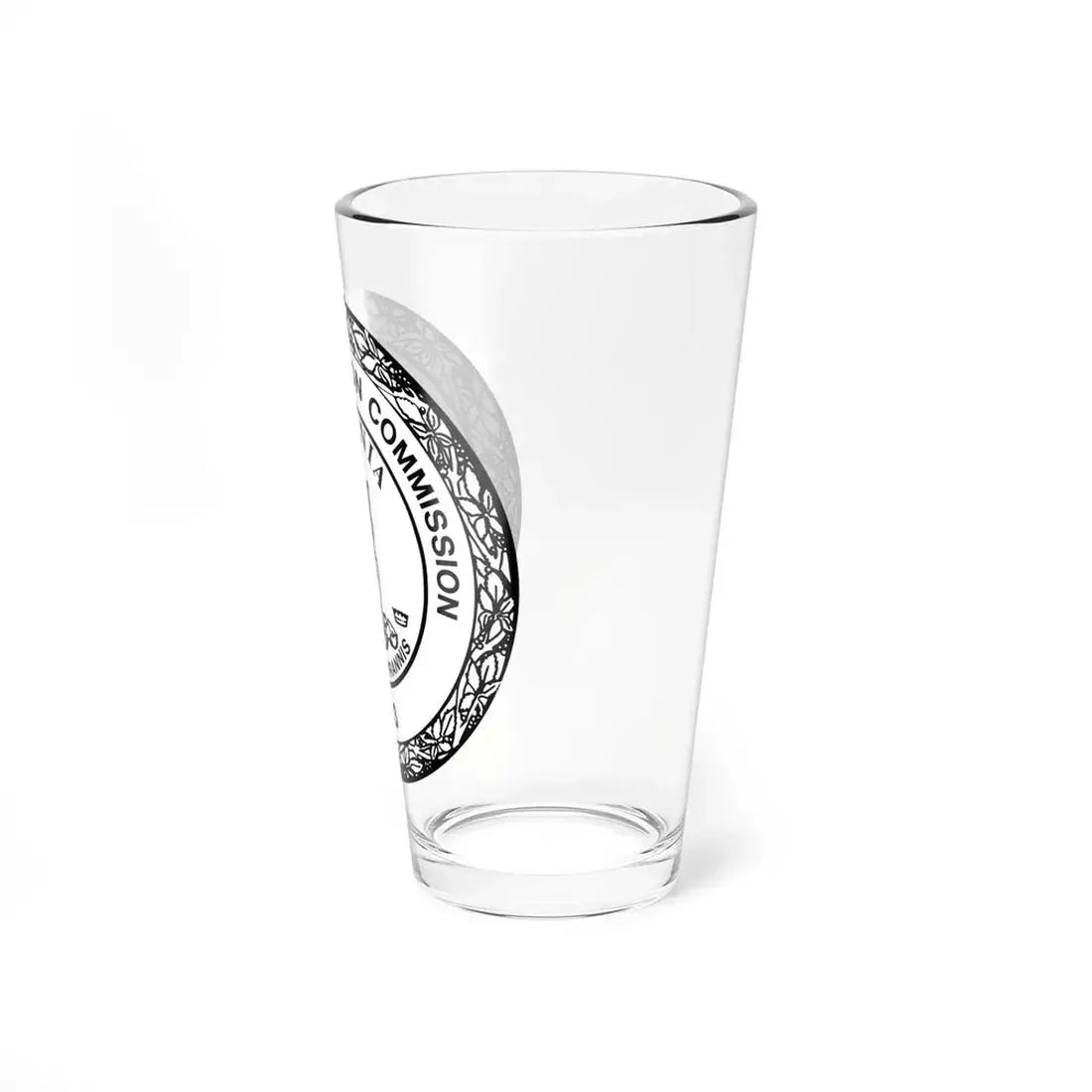 Seal of the State Corporation Commission of Virginia - Pint Glass 16oz - Go Mug Yourself