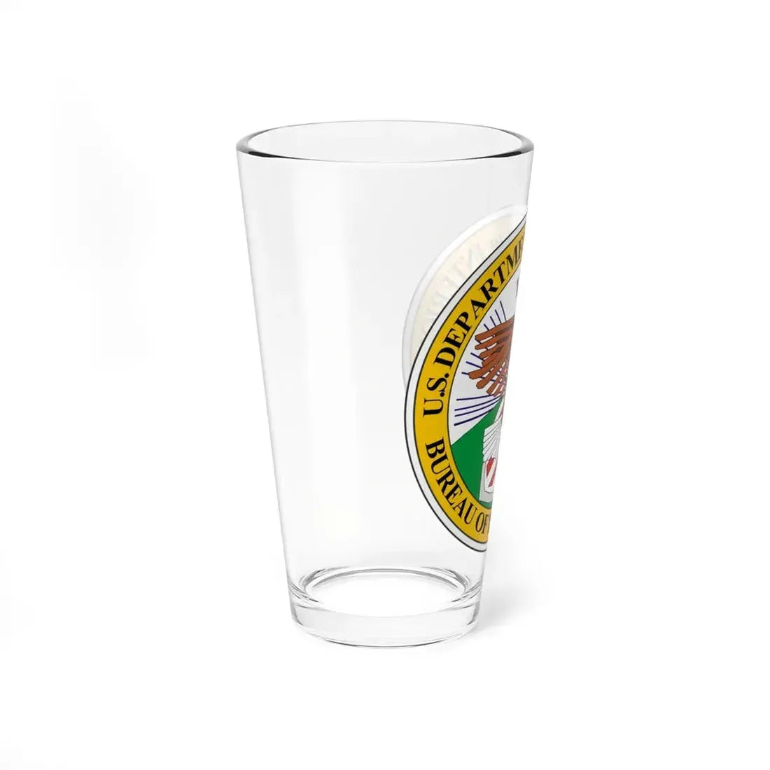 Seal of the United States Bureau of Indian Affairs - Pint Glass 16oz - Go Mug Yourself