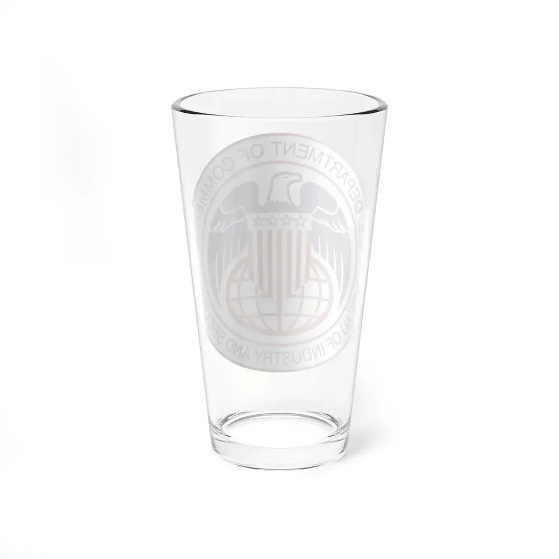 Seal of the United States Bureau of Industry and Security a part of the Department of Commerce - Pint Glass 16oz - Go Mug Yourself
