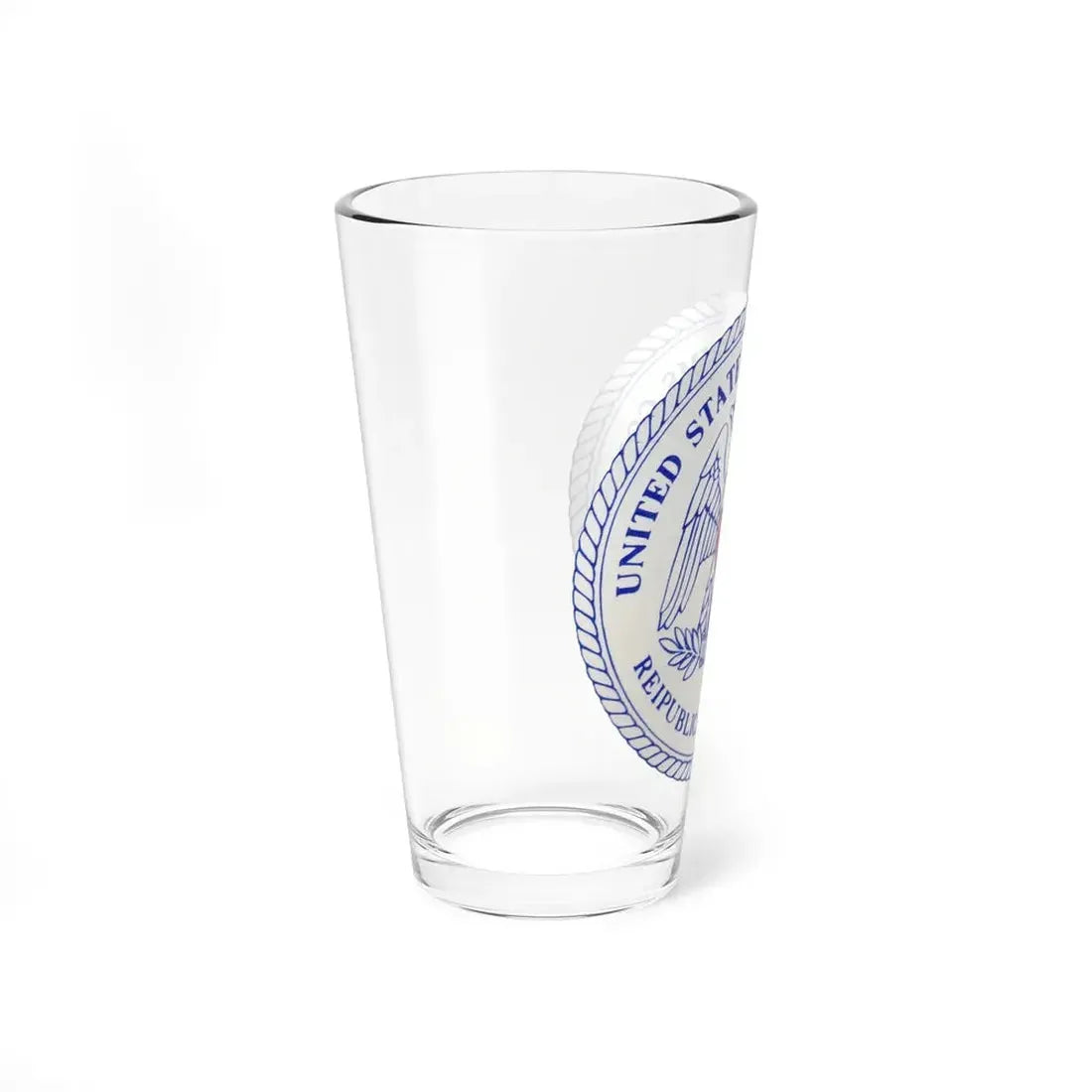 Seal of the United States Claims Court from 1982 to 1992 - Pint Glass 16oz - Go Mug Yourself