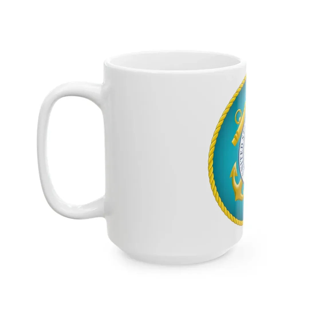 Seal of the United States Coast Guard - White Coffee Mug - Go Mug Yourself