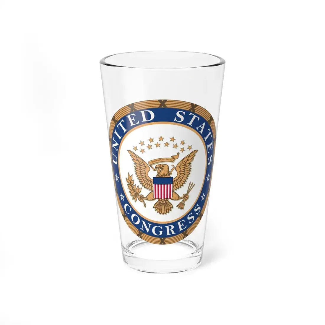 Seal of the United States Congress - Pint Glass 16oz 16oz - Go Mug Yourself