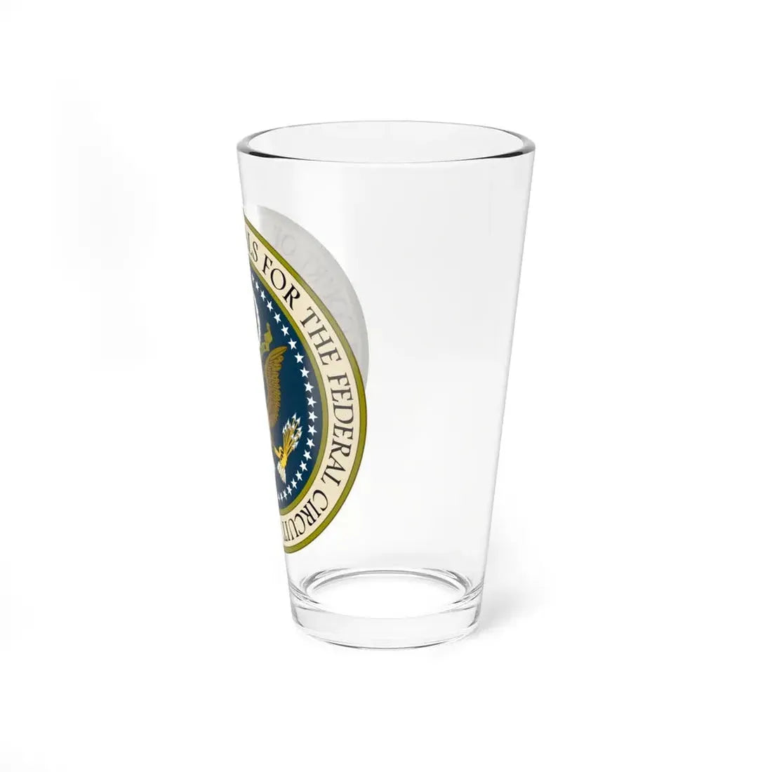 Seal of the United States Court of Appeals for the Federal Circuit - Pint Glass 16oz - Go Mug Yourself
