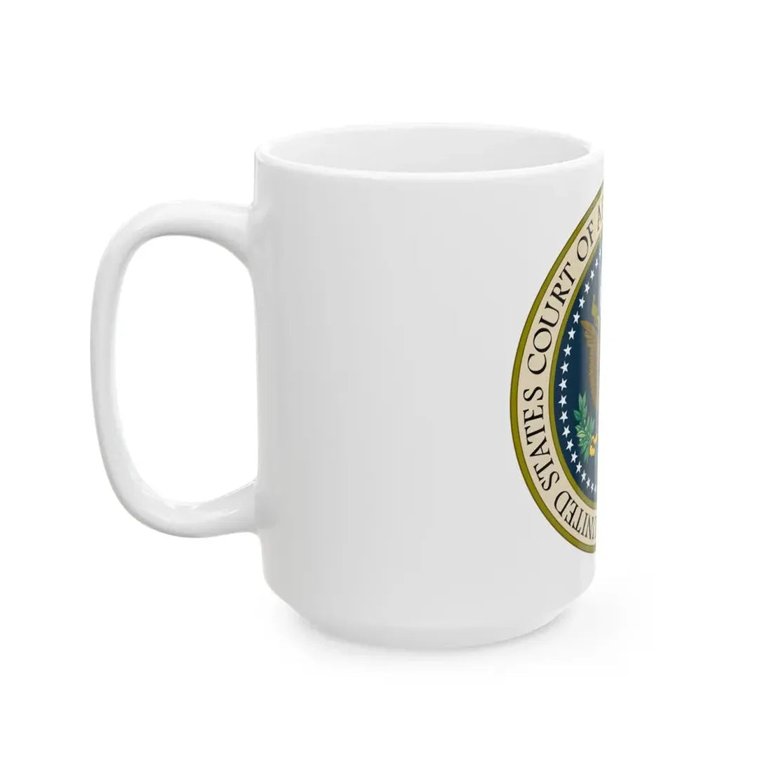 Seal of the United States Court of Appeals for the Federal Circuit - White Coffee Mug - Go Mug Yourself