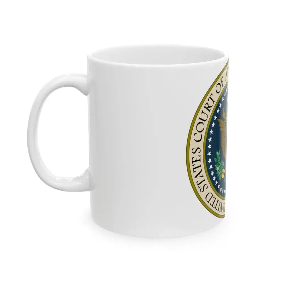Seal of the United States Court of Appeals for the Federal Circuit - White Coffee Mug - Go Mug Yourself