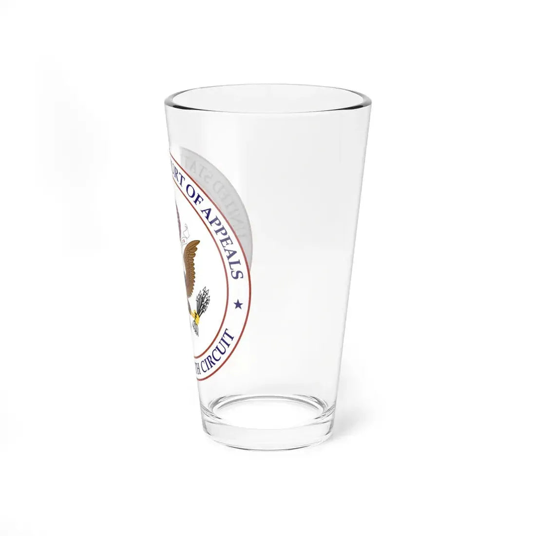 Seal of the United States Court of Appeals for the Fourth Circuit - Pint Glass 16oz - Go Mug Yourself