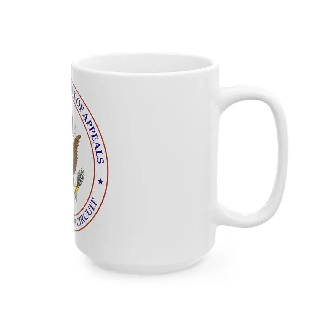 Seal of the United States Court of Appeals for the Fourth Circuit - White Coffee Mug - Go Mug Yourself