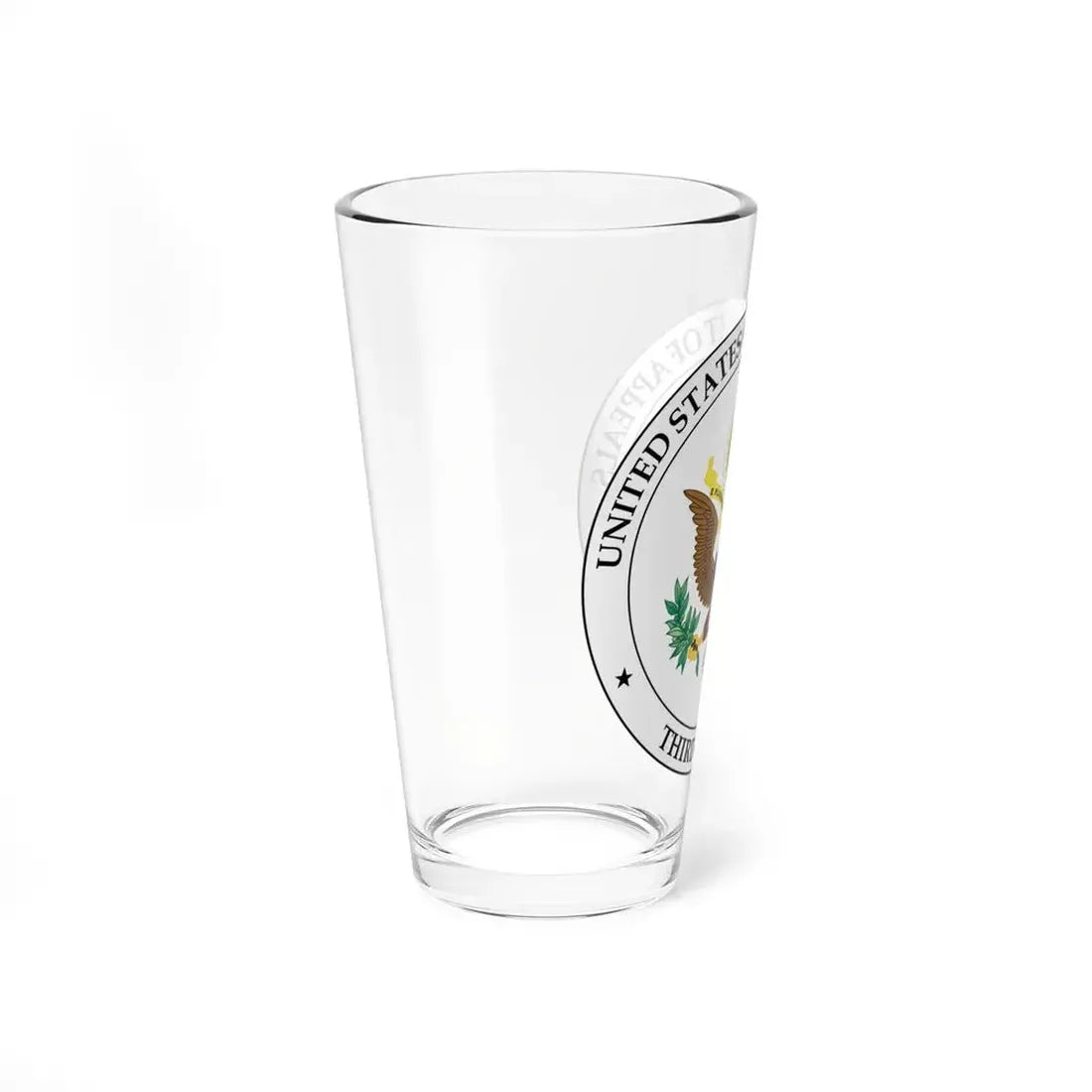Seal of the United States Court of Appeals for the Third Circuit - Pint Glass 16oz - Go Mug Yourself