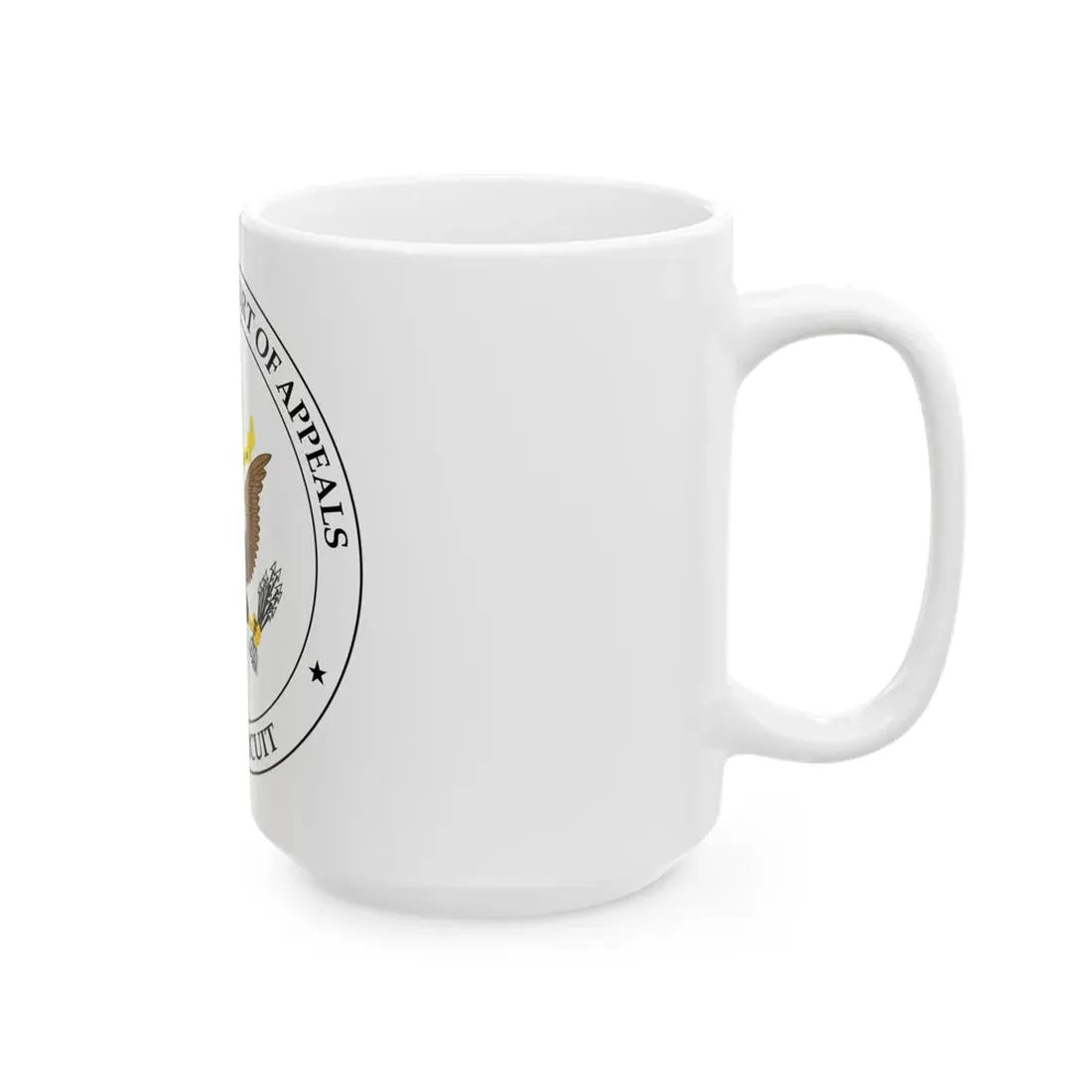 Seal of the United States Court of Appeals for the Third Circuit - White Coffee Mug - Go Mug Yourself
