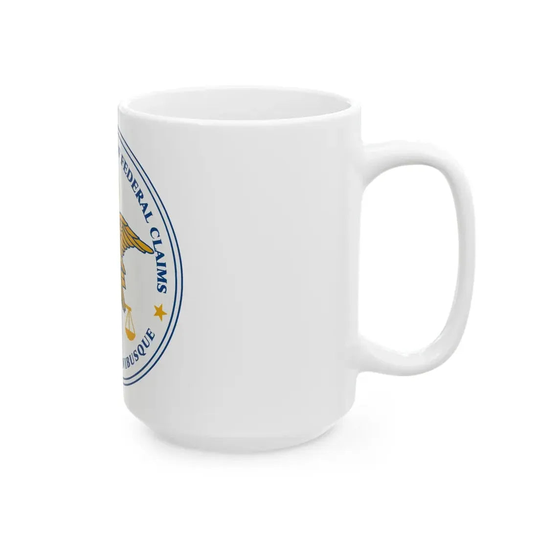 Seal of the United States Court of Federal Claims - White Coffee Mug - Go Mug Yourself