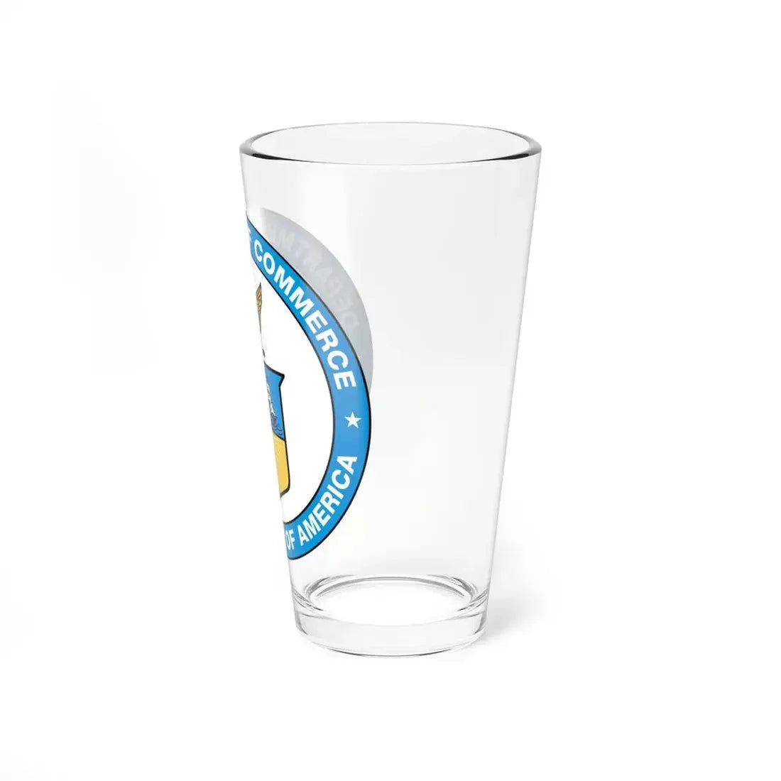Seal of the United States Department of Commerce - Pint Glass 16oz - Go Mug Yourself