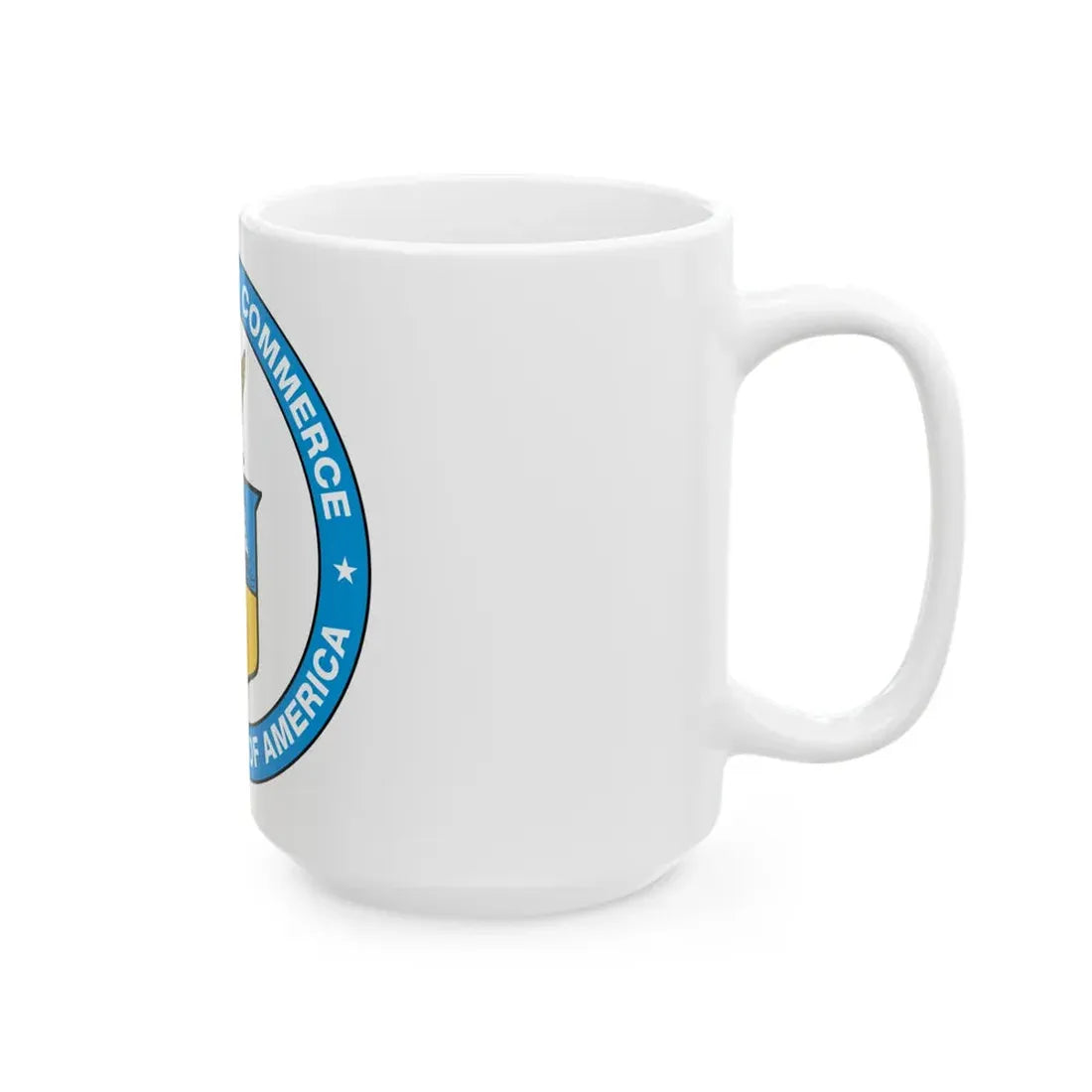 Seal of the United States Department of Commerce - White Coffee Mug - Go Mug Yourself