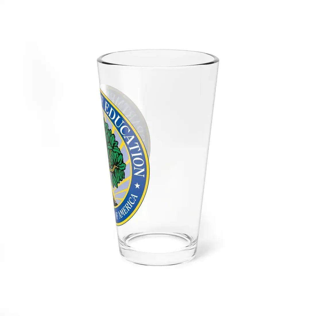 Seal of the United States Department of Education - Pint Glass 16oz - Go Mug Yourself