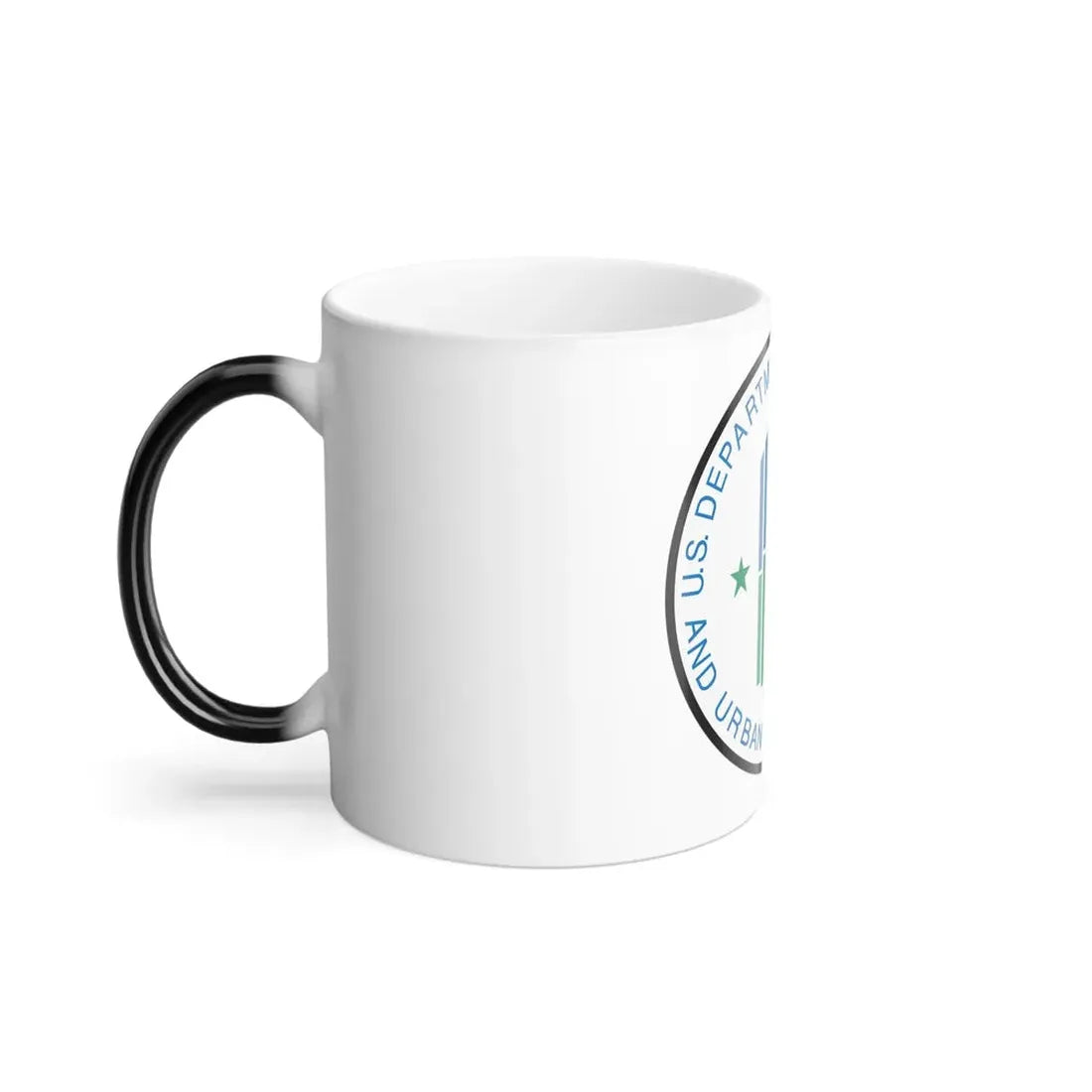 Seal of the United States Department of Housing and Urban Development - Color Changing Coffee Mug - Go Mug Yourself