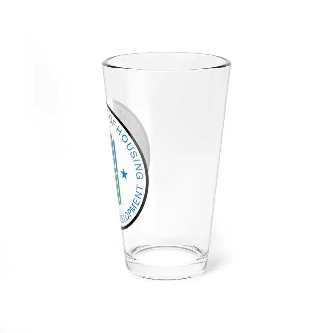 Seal of the United States Department of Housing and Urban Development - Pint Glass 16oz - Go Mug Yourself