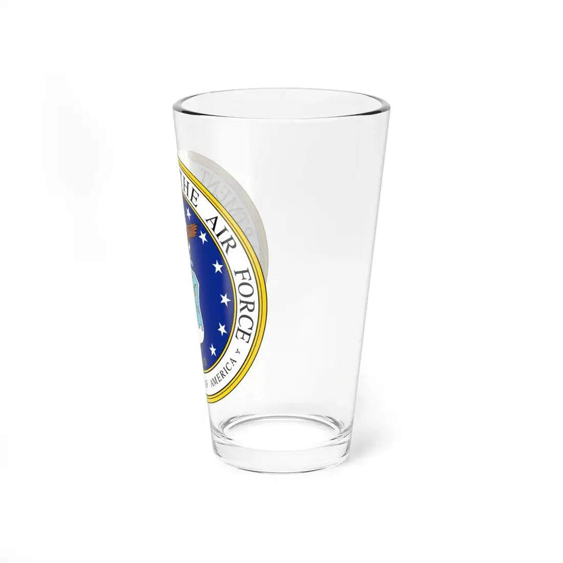 Seal of the United States Department of the Air Force - Pint Glass 16oz - Go Mug Yourself
